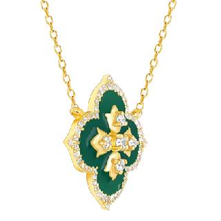 Giva Golden Royal Taj Motif Necklace at Rs.2199 | Mrp Rs.4399 + Extra Rs.200 Off (FLAT200)